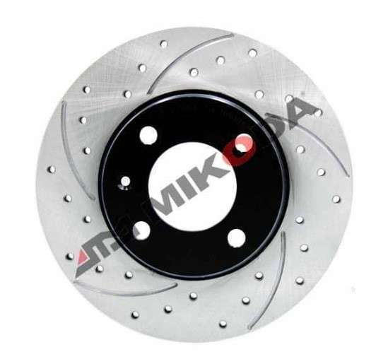 MIKODA 0205S: Disco de freno Ø: 239mm, ranurado/perforado, Ø: 239mm GT