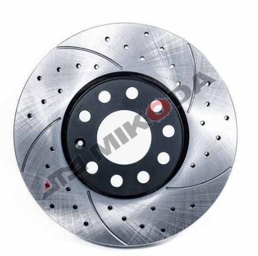 MIKODA 0222S: Piduriketas Ø: 288mm, piludega/augustatud, Ø: 288mm GT