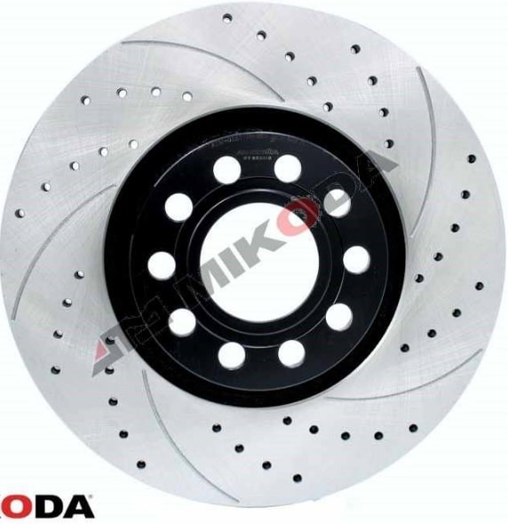 MIKODA 0251S: Piduriketas Ø: 312mm, piludega/augustatud, Ø: 312mm GT
