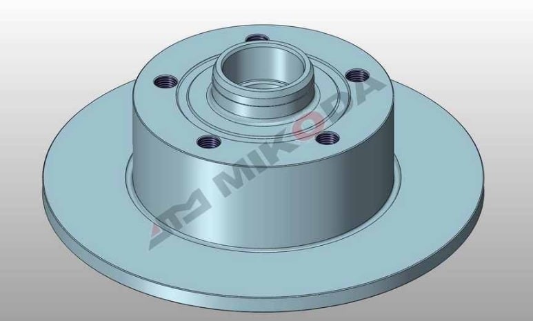 MIKODA 0255: Piduriketas Ø: 245mm, täis, Ø: 245mm