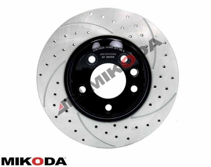 MIKODA 0294BS: Stabdžių diskas Ø: 350,0mm, su įrėža / perforuota, Ø: 350,0mm GT