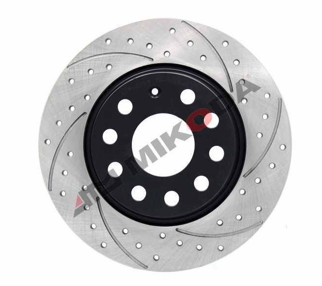 MIKODA 0295S: Piduriketas Ø: 272mm, piludega/augustatud, Ø: 272mm GT