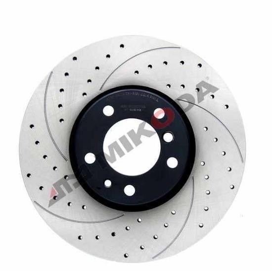 MIKODA 0439S: Piduriketas Ø: 324mm, piludega/augustatud, Ø: 324mm GT