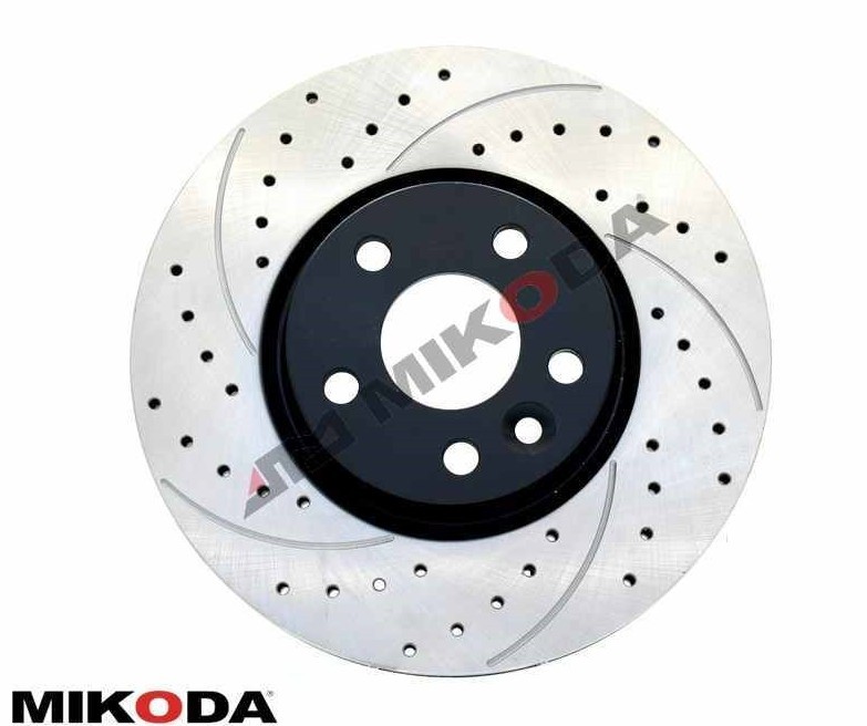 MIKODA 0765S: Piduriketas Ø: 300mm, piludega/augustatud, Ø: 300mm GT