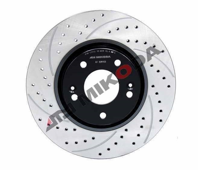 MIKODA 1118S: Piduriketas Ø: 300mm, piludega/augustatud, Ø: 300mm GT