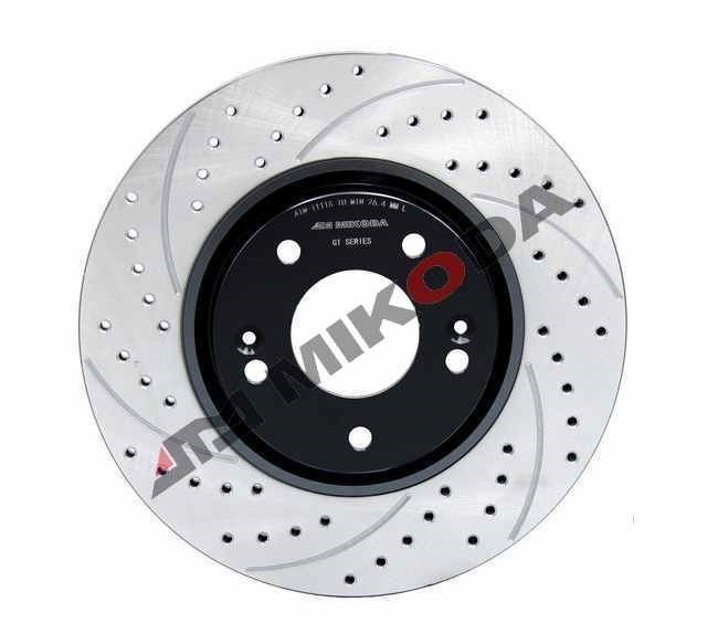 MIKODA 1127S: Piduriketas Ø: 300mm, piludega/augustatud, Ø: 300mm GT