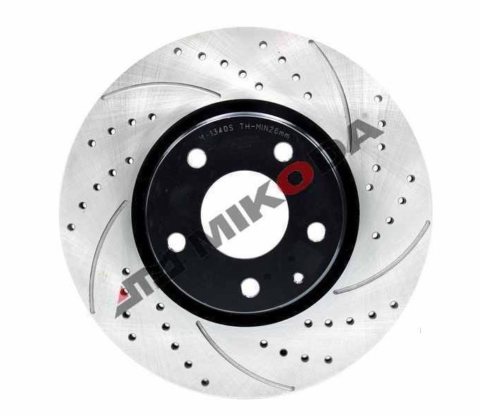 MIKODA 1340S: Piduriketas Ø: 296mm, piludega/augustatud, Ø: 296mm GT