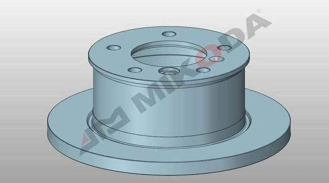 MIKODA 1426: Piduriketas Ø: 272mm, täis, Ø: 272mm