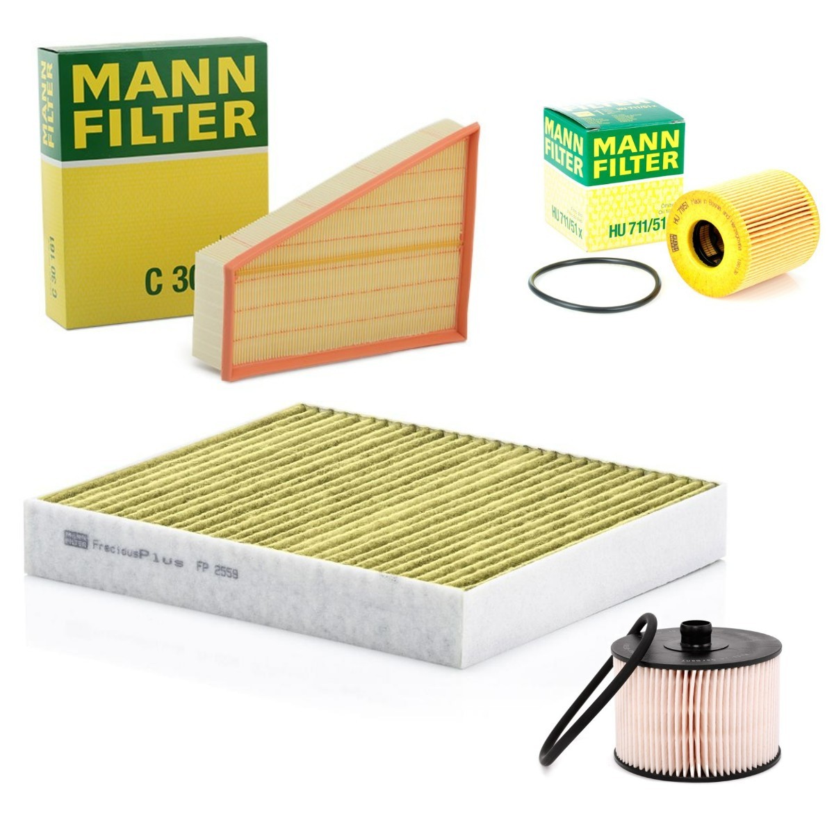 MANN-FILTER MNF4055N0144: Kit filtri
