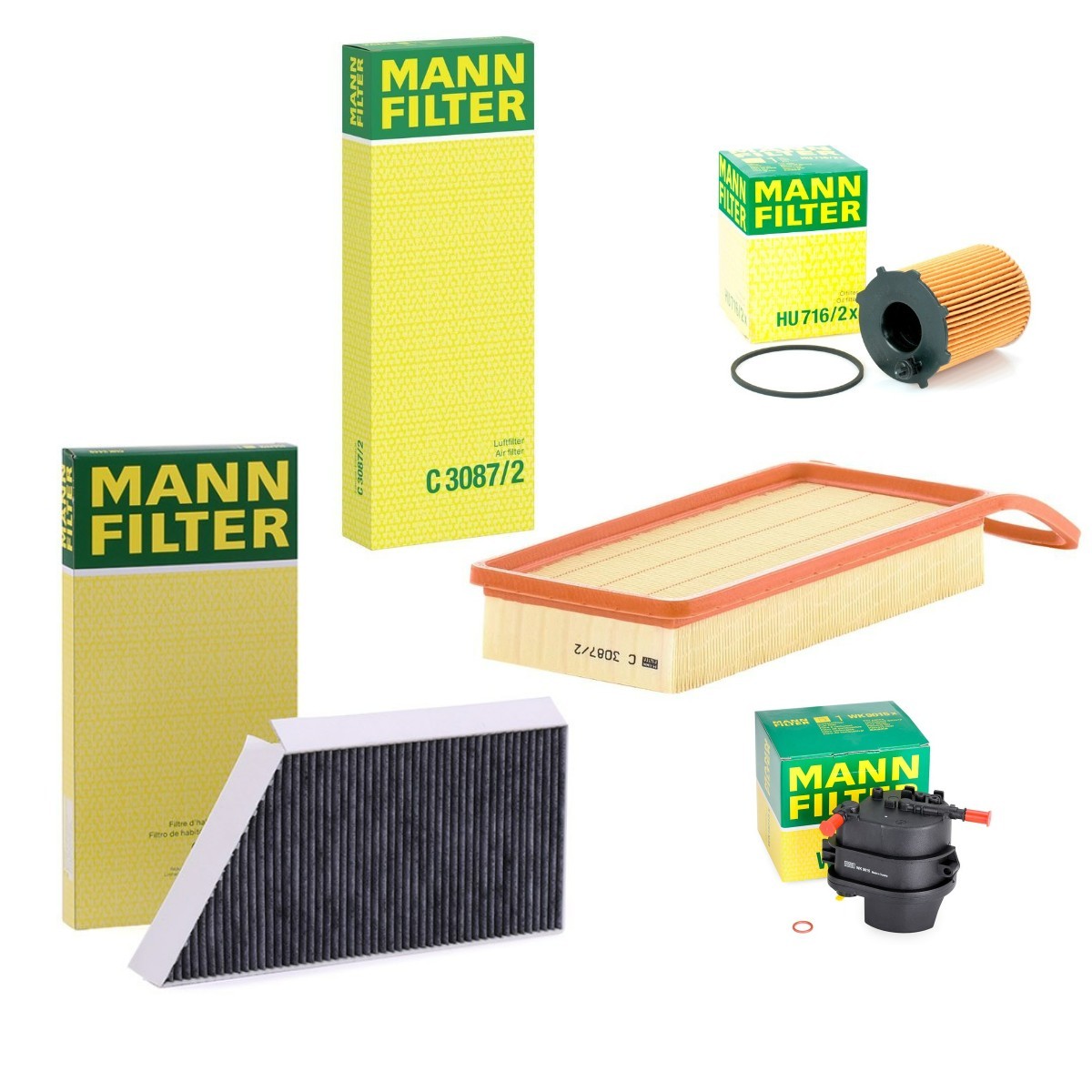 MANN-FILTER MNF4055N0177: Filter kit