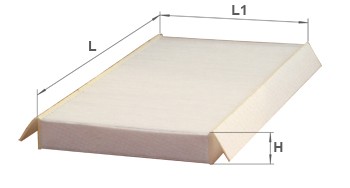 ALPHA FILTER AF5027: Salono filtras