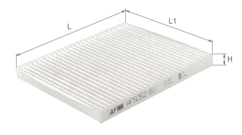 ALPHA FILTER AF5052: Filtro de habitáculo
