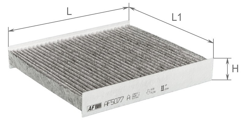 ALPHA FILTER AF5077A: Filtrs, Salona telpas gaiss