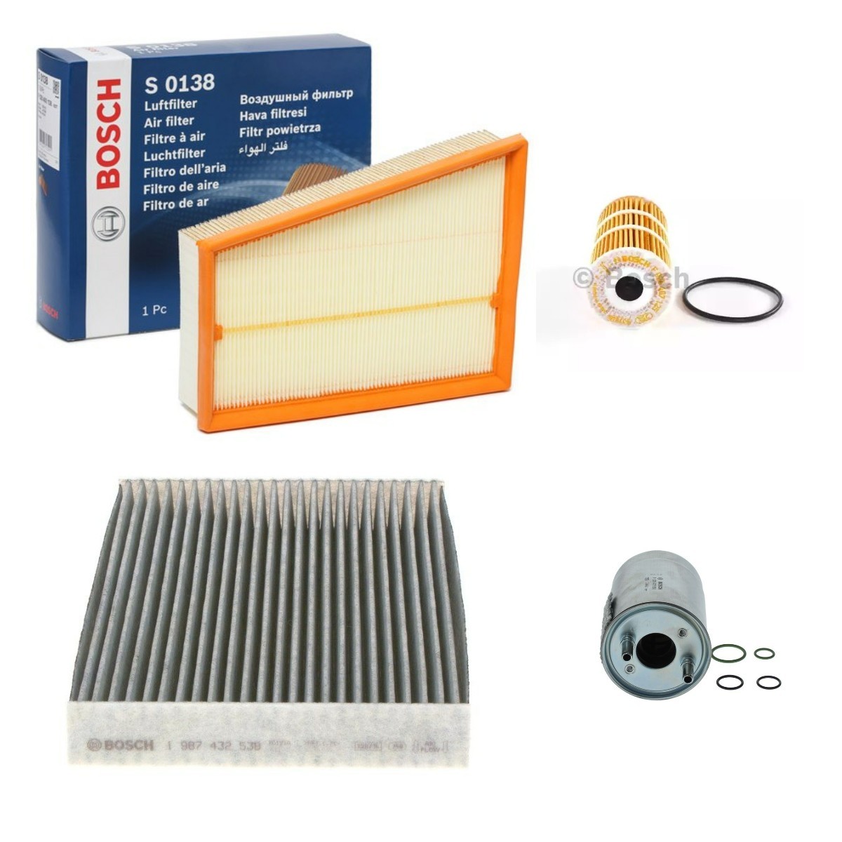 BOSCH BSH4055N0197: Filtrs-Komplekts