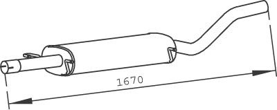 DINEX 56336: Lõppsummuti 1675mm