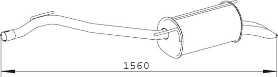 DINEX 74329: Lõppsummuti 1570mm