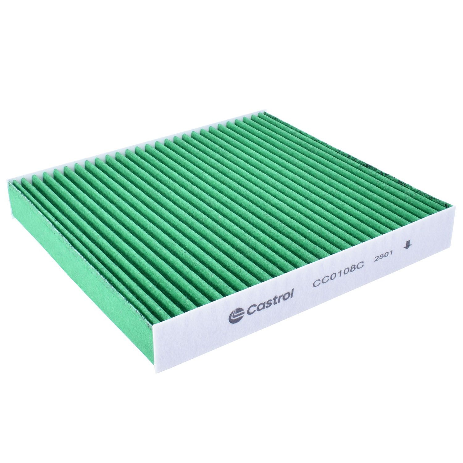 Castrol filters CC0108C: Filtrs, Salona telpas gaiss Aktivētās ogles filtrs, ar antibakteriālu efektu