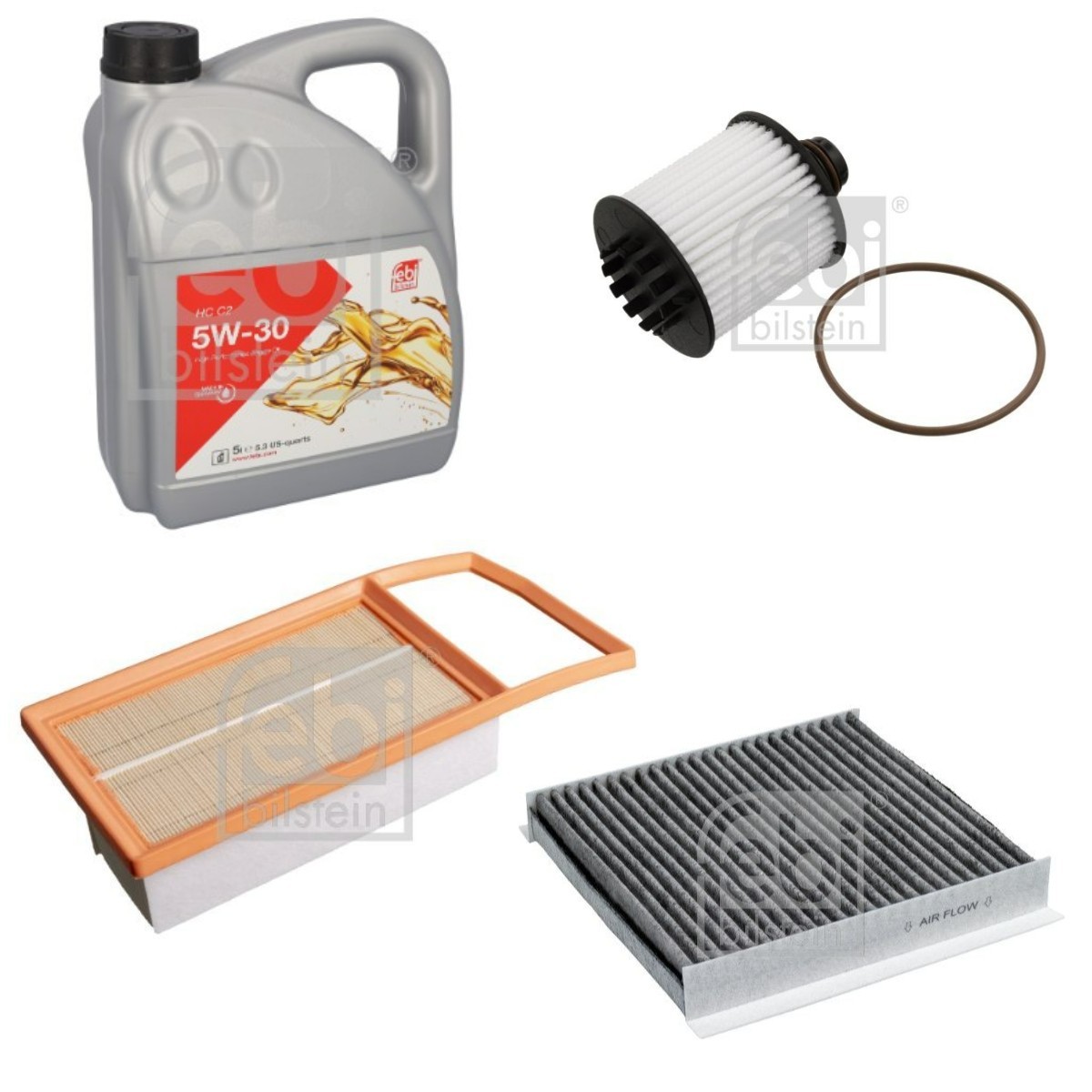 FEBI BILSTEIN FBL100374IPK001: Set filtri con olio motore