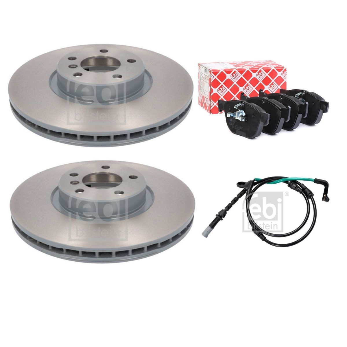 FEBI BILSTEIN FBL3405N0276: Pidurikomplekt, ketaspidur Esisild, esisild vasakul, esisild paremal, Ø: 348mm, sisemine õhutus