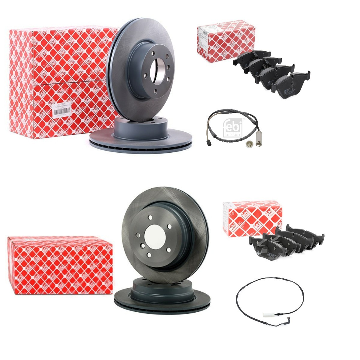 FEBI BILSTEIN FBL3405FR011: Pidurikomplekt, ketaspidur Esisild, esisild vasakul, paigaldatud ainult ühel pool, Tagasild, Ø: 312, 300mm, sisemine õhutus