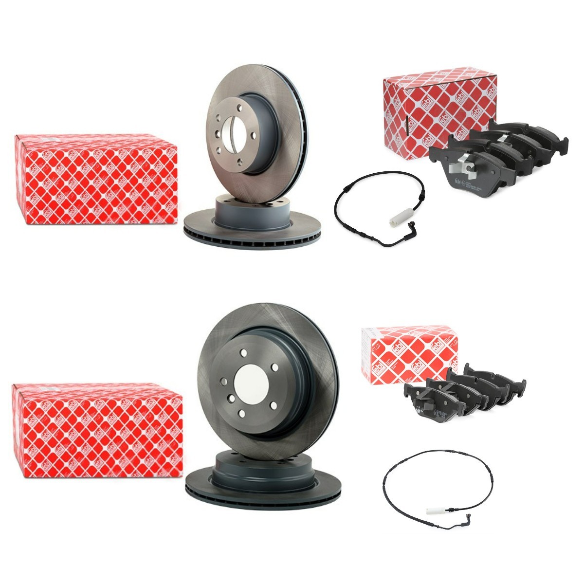 FEBI BILSTEIN FBL3405FR034: Pidurikomplekt, ketaspidur Esisild, Tagasild, Ø: 300mm, sisemine õhutus