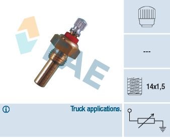 FAE 30130: Senzor, temperatura lichid de racire M14x1,5