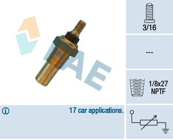 FAE 32040: Senzor, temperatura lichid de racire