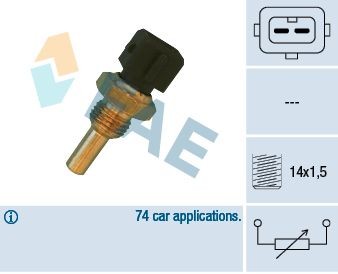 FAE 32560: Senzor, temperatura lichid de racire