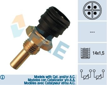 FAE 33290: Senzor, temperatura lichid de racire