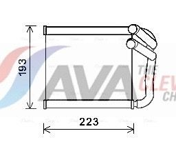 AVA COOLING SYSTEMS IV2036: Radiatorius, variklio aušinimas