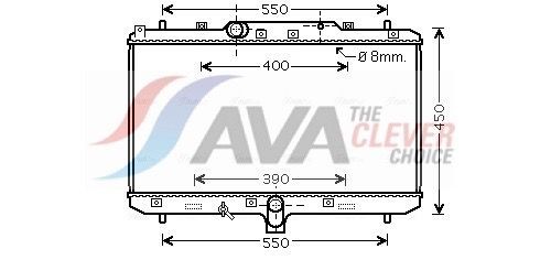 AVA COOLING SYSTEMS IV2046: Køler, motorkøling