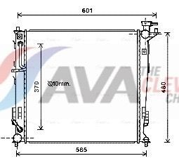 AVA COOLING SYSTEMS KA5004: Kondensatorius, oro kondicionierius be drėgmės gaudyklės
