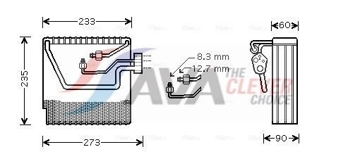 AVA COOLING SYSTEMS MSK433: Kondicionieriaus kompresorius