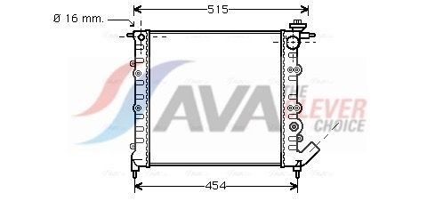 AVA COOLING SYSTEMS RT2041: Radiators, Motora dzesēšanas sistēma