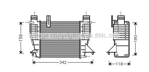 AVA COOLING SYSTEMS RT4338: Interkūlers