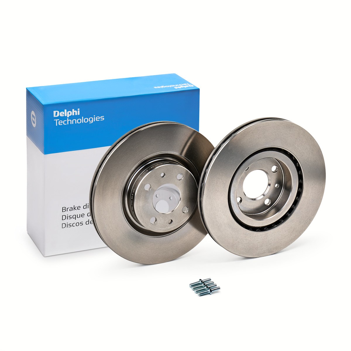 DELPHI BG2407: Piduriketas Ø: 284mm, õhutusega, Ø: 284mm, õlitatud