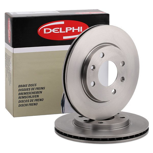 DELPHI BG2444: Δισκόπλακα Ø: 247mm, αεριζόμενο, Ø: 247mm, λαδωμένο