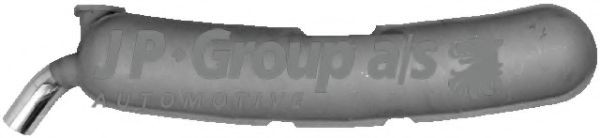 JP GROUP 1620609400: Zadni tlumic vyfuku