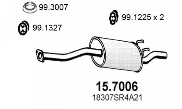 ASSO 15.7006: Marmitta