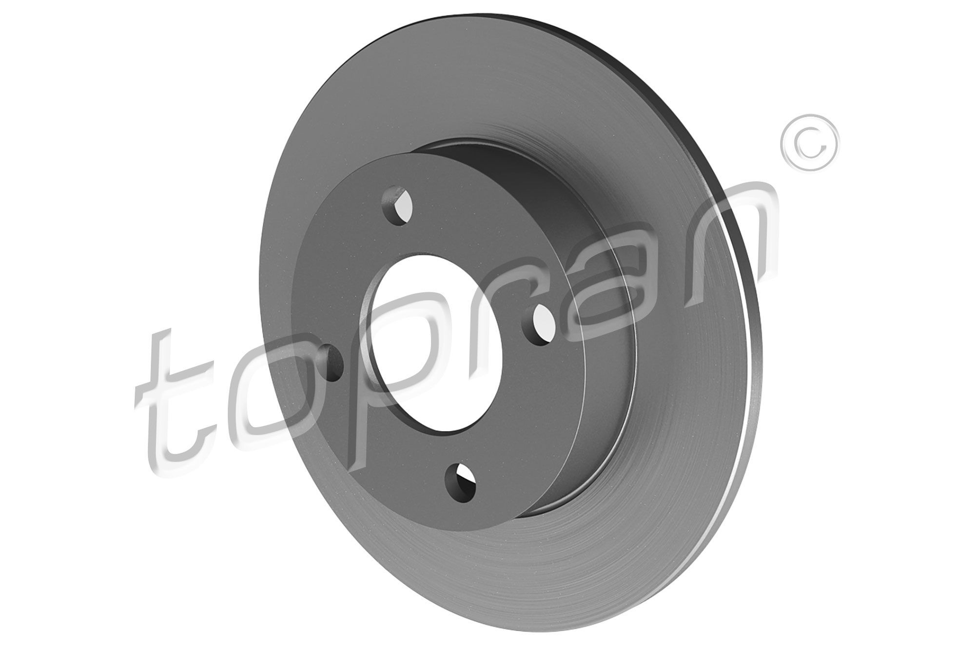TOPRAN 107 089: Piduriketas Tagasild, Ø: 245mm, täis, Ø: 245mm
