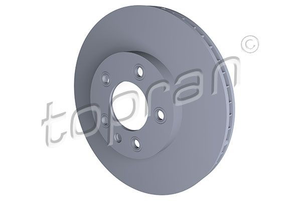 TOPRAN 111 287: Piduriketas esisild paremal, Ø: 330mm, õhutusega, Ø: 330mm, kaetud
