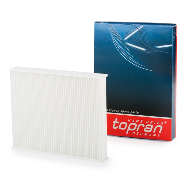 TOPRAN 301 763: Filtru, aer habitaclu Insertie filtru, Filtru polen