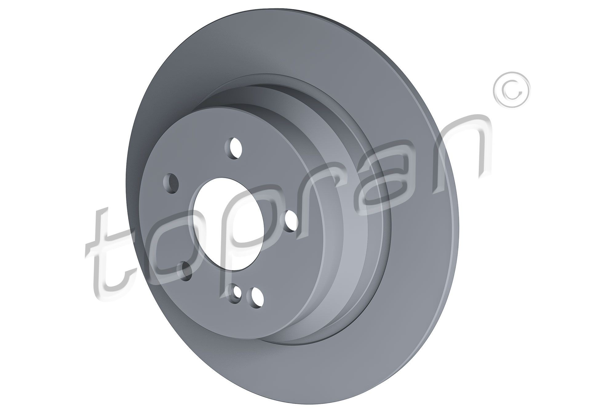 TOPRAN 401 054: Piduriketas Tagasild, Ø: 300mm, täis, Ø: 300mm, kaetud