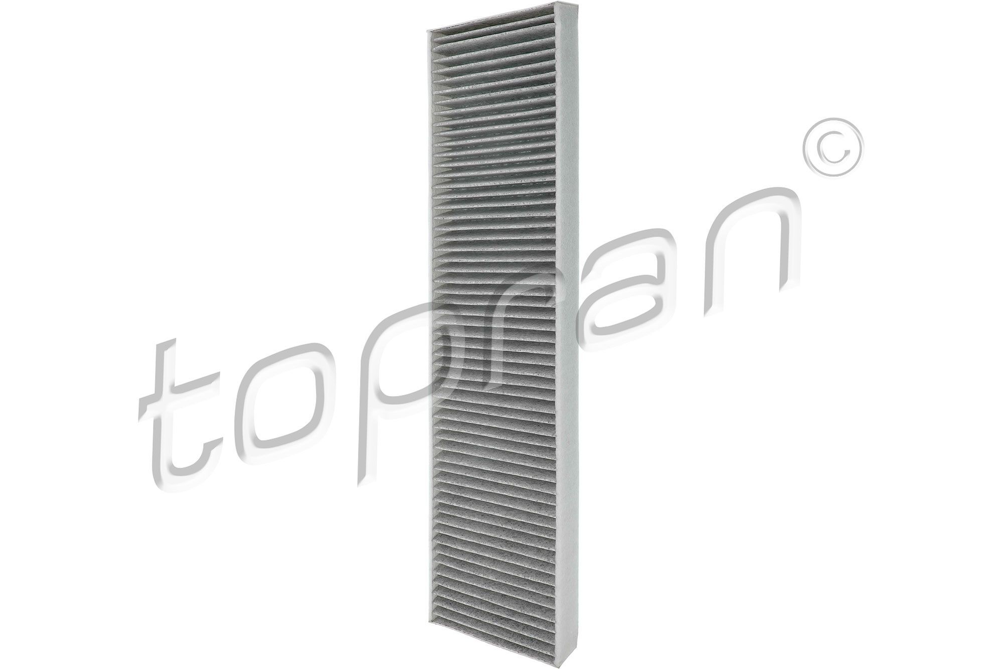 TOPRAN 501 013: Filtrs, Salona telpas gaiss Filtra patrona, Aktivētās ogles filtrs, ar smaku absorbējošu iedarbību