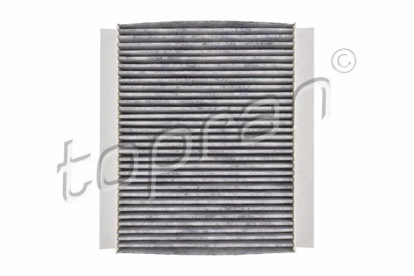 TOPRAN 720 326 Innenraumfilter Filtereinsatz, Aktivkohlefilter, mit geruchsabsorbierender Wirkung