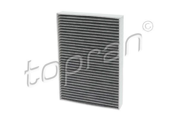 TOPRAN 722 262: Filtro abitacolo Filtro al carbone attivo, con potere assorbente degli odori, Cartuccia filtro