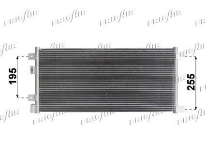 FRIGAIR 0804.2076: Кондензатор, климатизация 650 x 310 x 20 mm