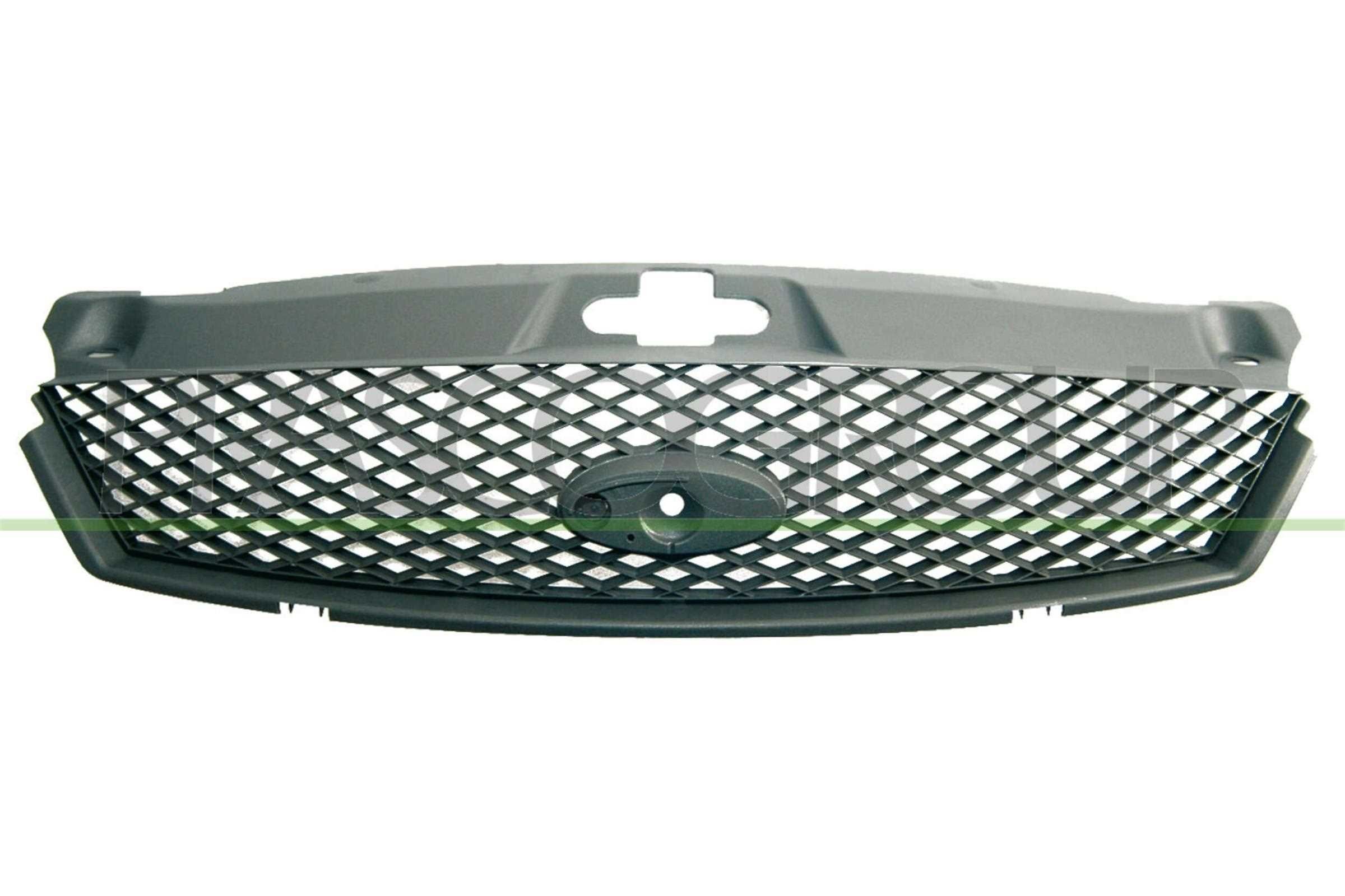 PRASCO FD1072001: Rejilla delantera PremiumCertified gris, negro