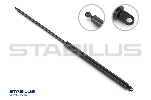 STABILUS 0093IH: Gāzes atspere, Bagāžas / Kravas nodalījuma vāks 578,5mm // LIFT-O-MAT®