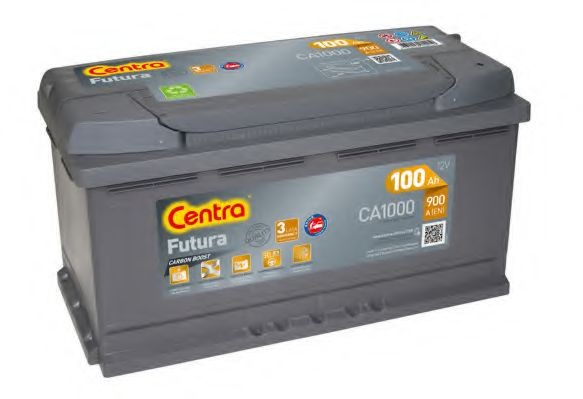 CENTRA CA1000: Starterio akumuliatorius Futura